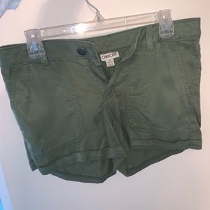 Cherokee Camo Green Jean Shorts- Youth XL (14-16)